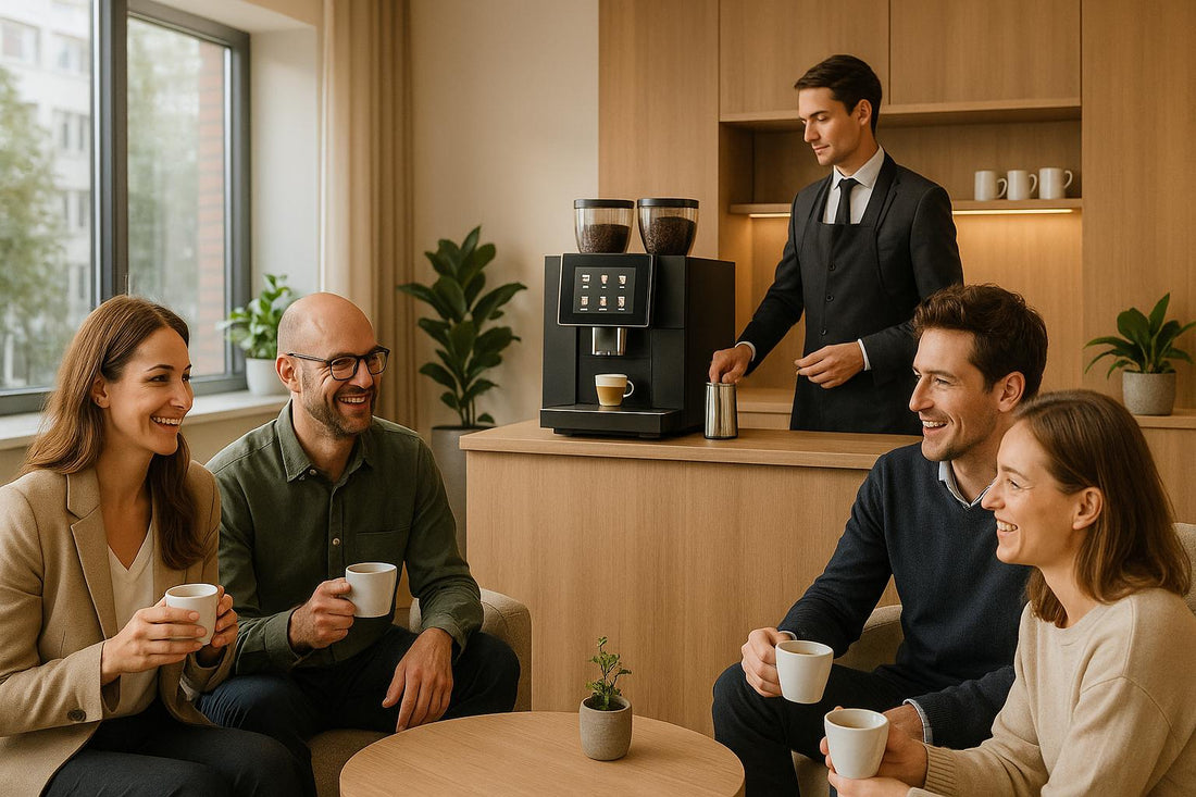 „Büro-Kaffee neu gedacht: Beratung, Maschinen & Barista-Service für Unternehmen“