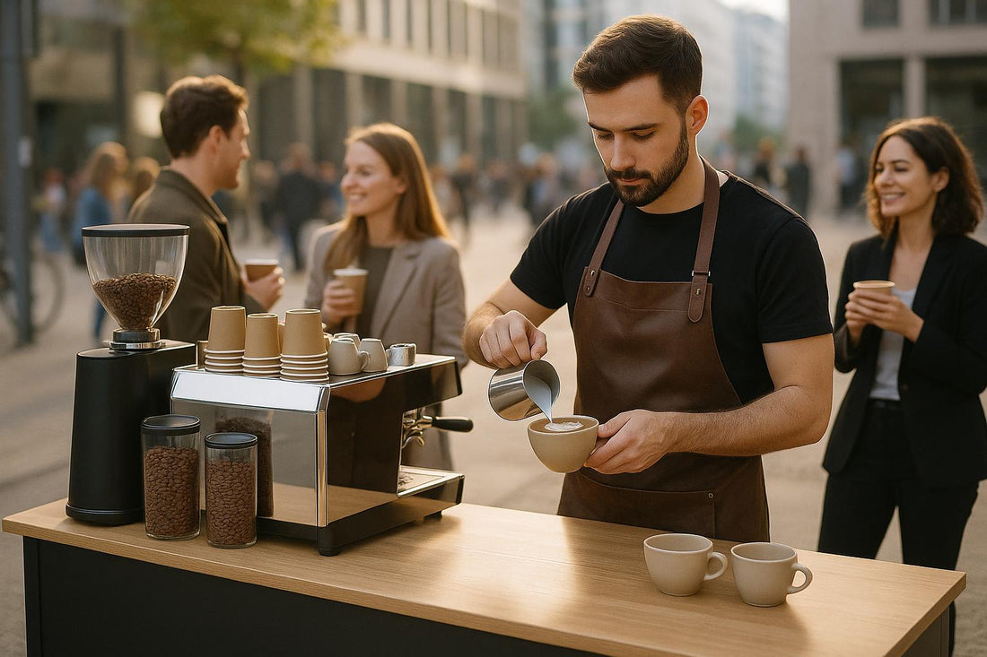 „Die perfekte Kaffee-Bar für dein Event in Berlin – Catering mit Barista“