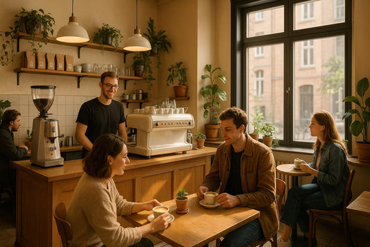 Vom Kiez-Geheimtipp zur Institution: 10 Jahre Kiez Kaffee Kraft – Wie wir den Prenzlauer Berg Kaffee-Moment definieren.