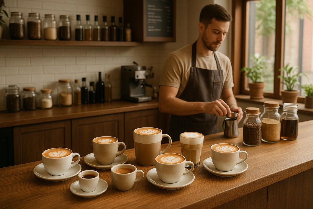 Kaffee-Rezeptgenerator für neue Ideen