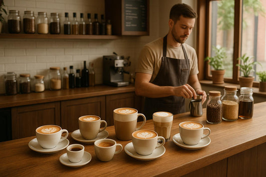 Kaffee-Rezeptgenerator für neue Ideen