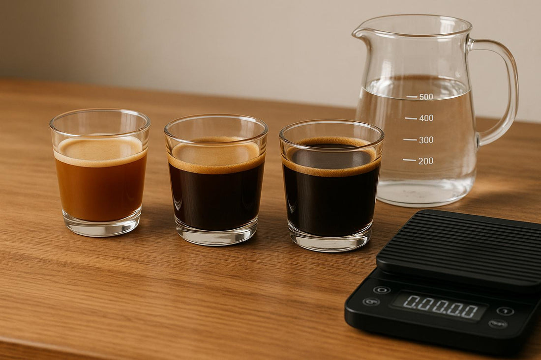 Kaffee-Stärke-Umrechner für jeden Geschmack