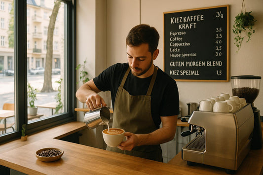 Wo trinken Moabiter ihren Lieblingskaffee? Die Story hinter Kiez Kaffee Kraft Moabit