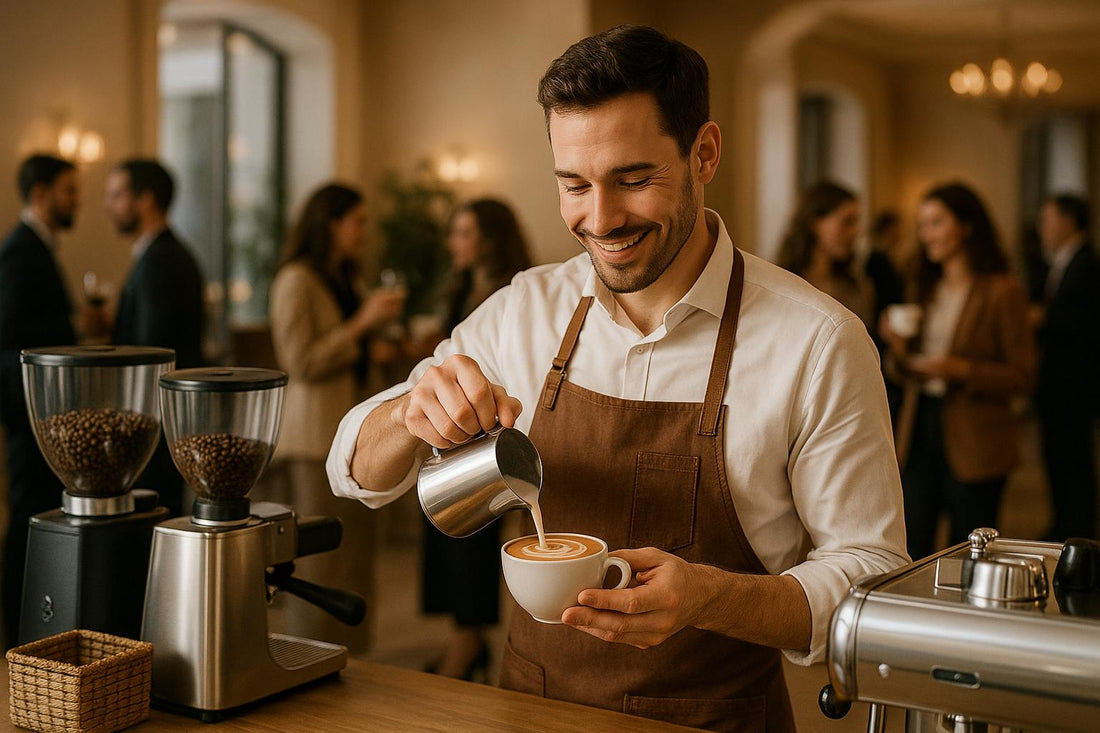 5 Vorteile von Barista-geführten Kaffee-Caterings