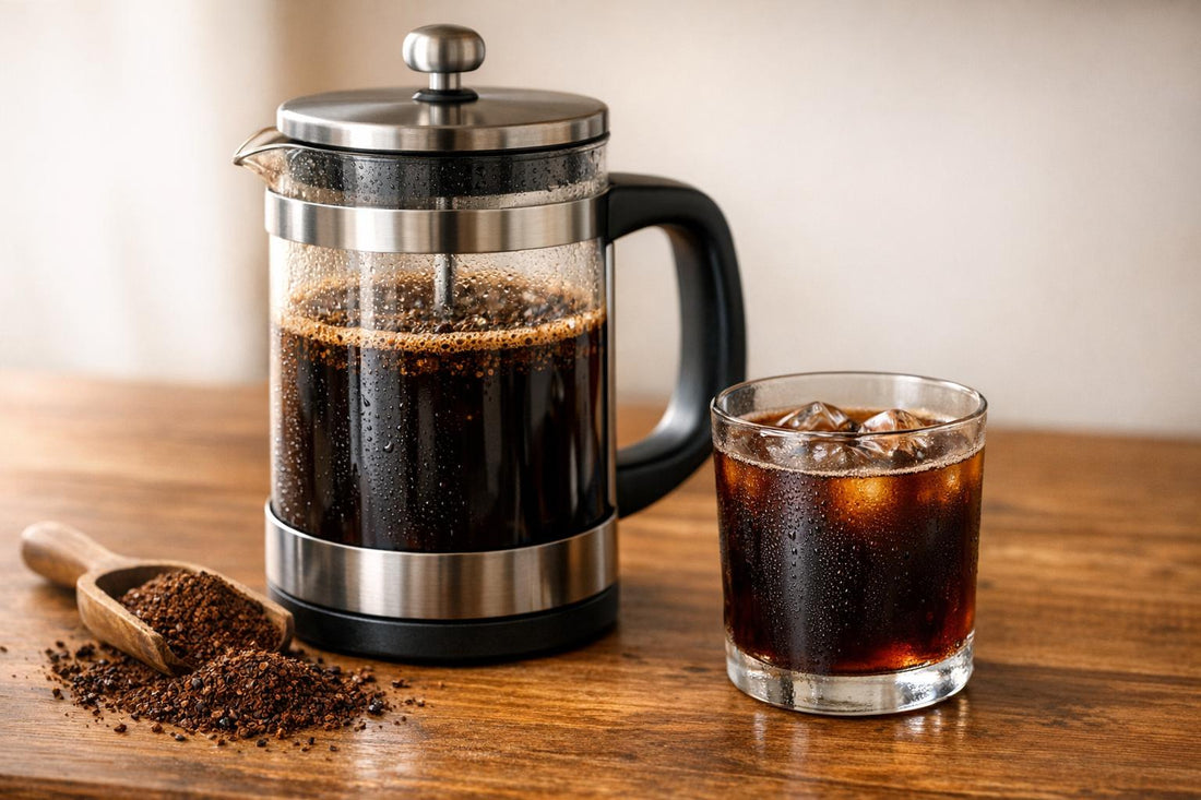 Immersion Cold Brew: Schritt-für-Schritt mit der French Press
