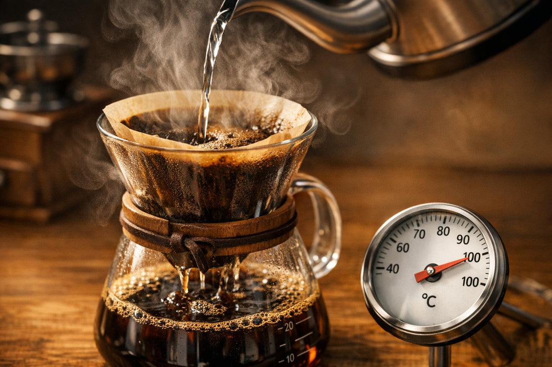 Wie wichtig ist die Temperaturkontrolle beim Kaffeeaufbrühen?