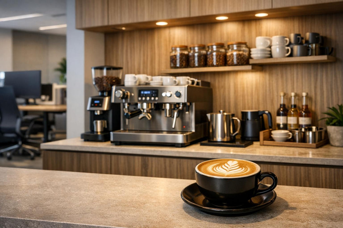 So planst du eine Barista-Ecke im Büro