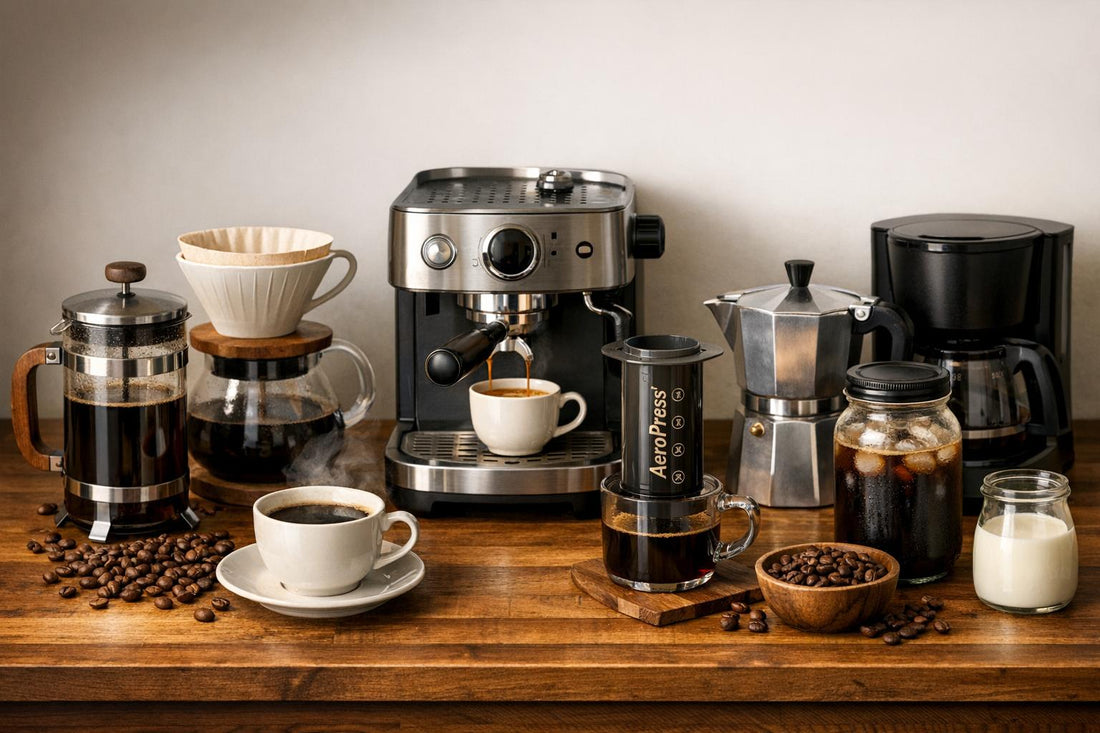 7 Wege, zuhause köstlichen Kaffee zu brühen