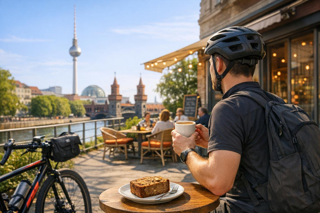 Eine Radtour vom KRAFT Pberg, nach Moabit und dann nach Pankow! Alle 3 Cafés an einem Tag!