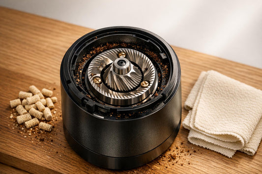 So reinigst du deine Kaffeemühle richtig