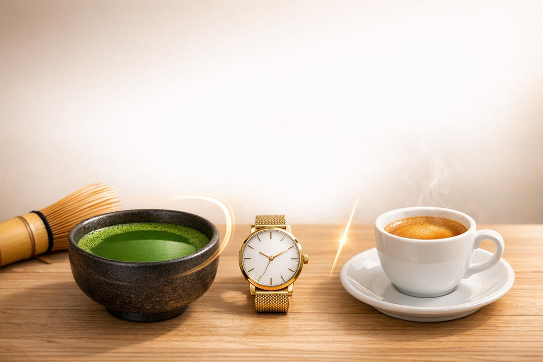 Matcha vs. Kaffee: Energie, Fokus, “Crash” – was ist wirklich anders?