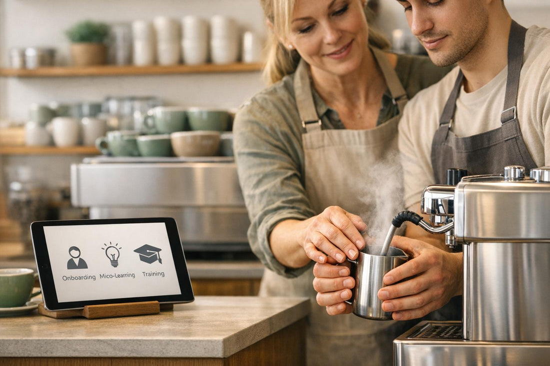 Warum Mitarbeiterschulung der Schlüssel für Café-Erfolg ist