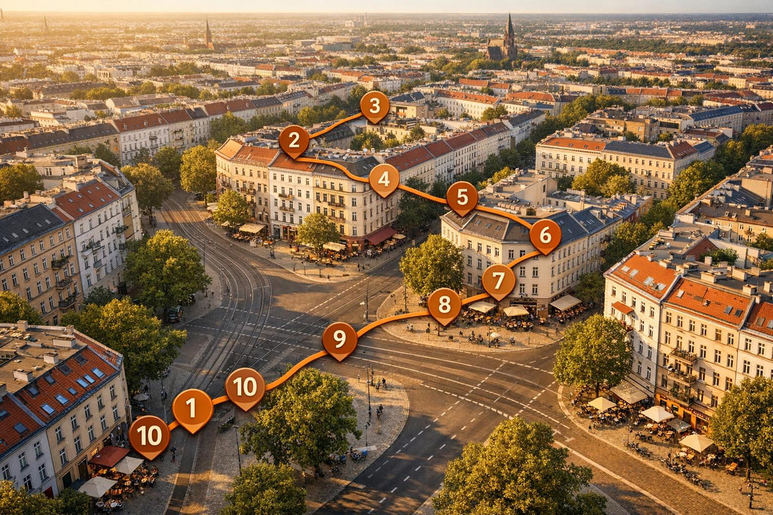Bestes Café in Prenzlauer Berg: 1 Tag, 1 Route, 10 Stops