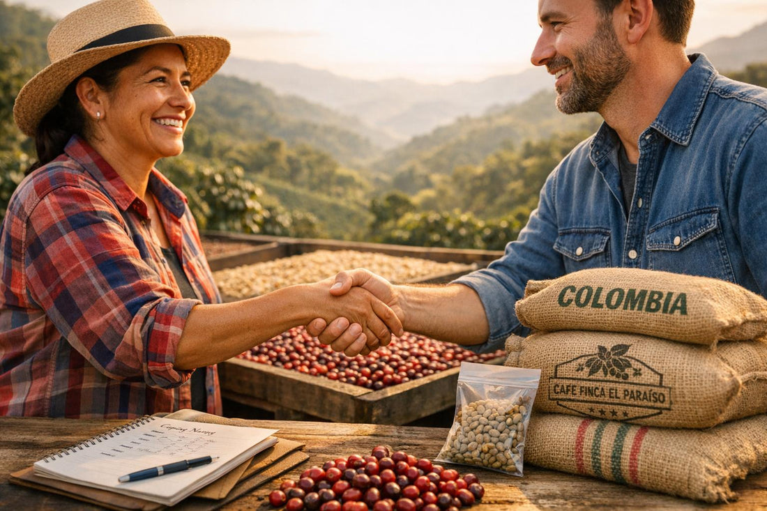Wie Röstereien Kaffee direkt aus Kolumbien beziehen