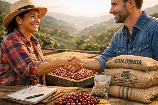 Wie Röstereien Kaffee direkt aus Kolumbien beziehen