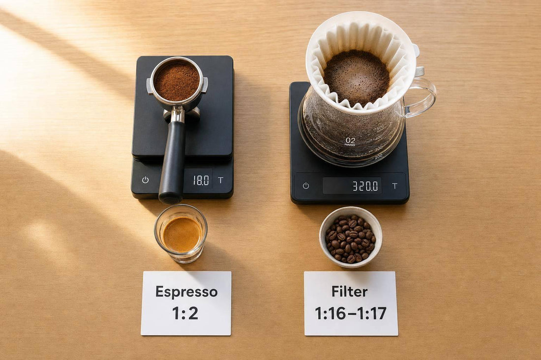 Brew-Ratios verstehen: Ein Guide für Anfänger