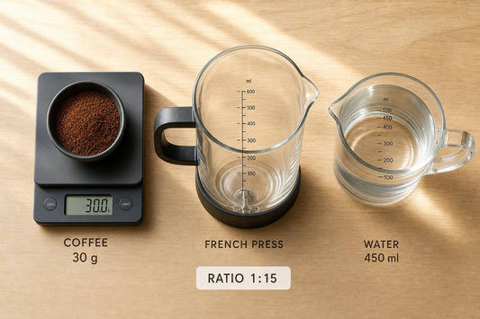 French Press Ratio Calculator