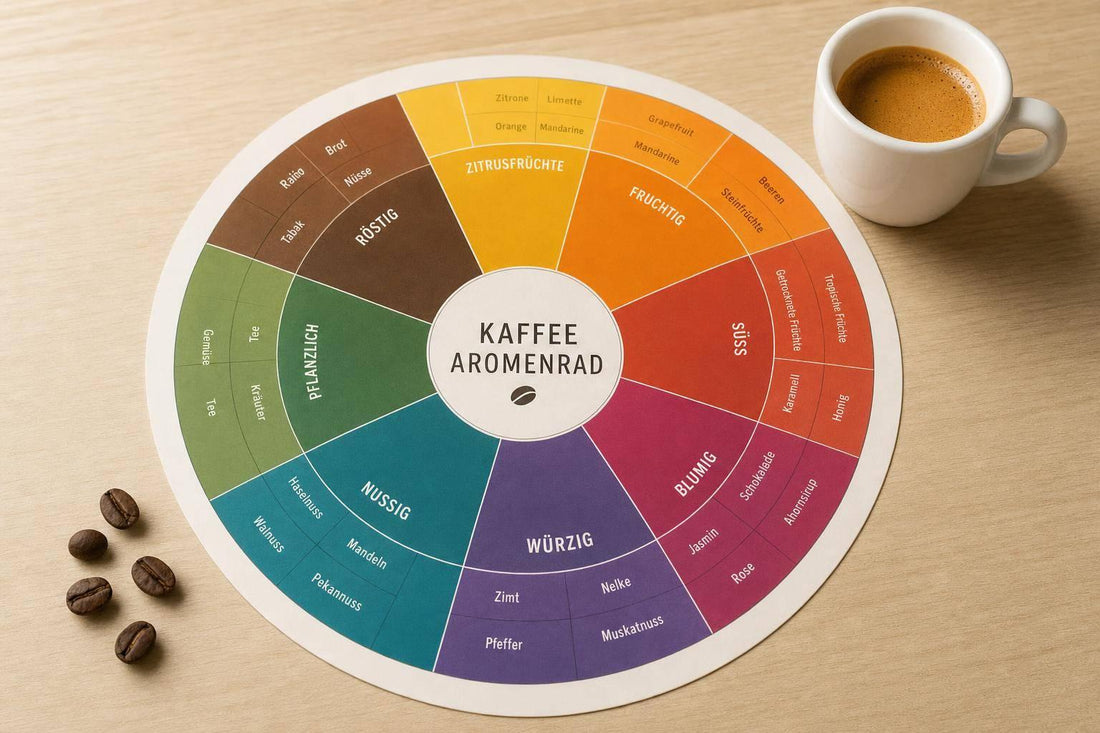 Kaffee-Aromenrad