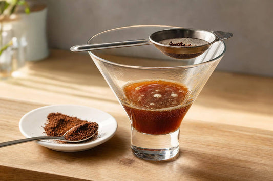 Martini-Glas-Cupping: So brühst du Spezialitätenkaffee
