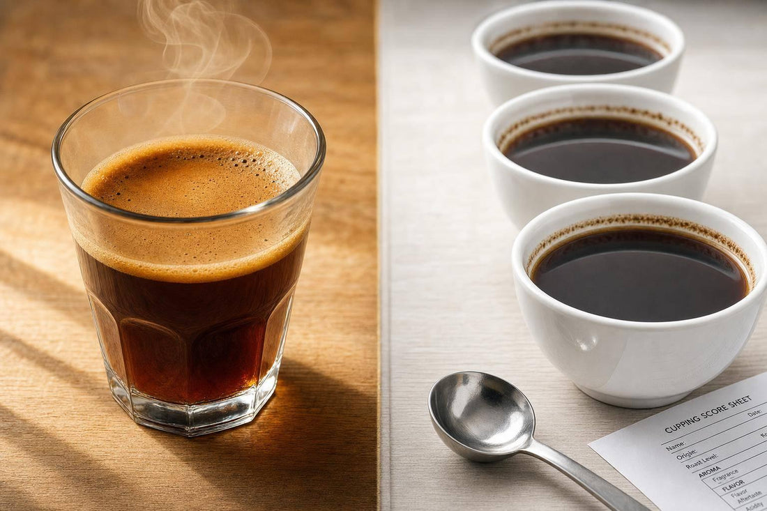 Unterschied: Coffee-Tasting vs. Cupping