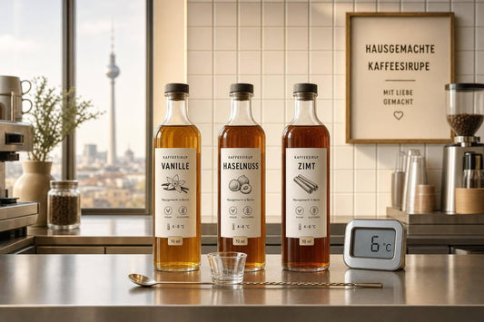 Hausgemachte Kaffeesirupe: Guide für Berlin