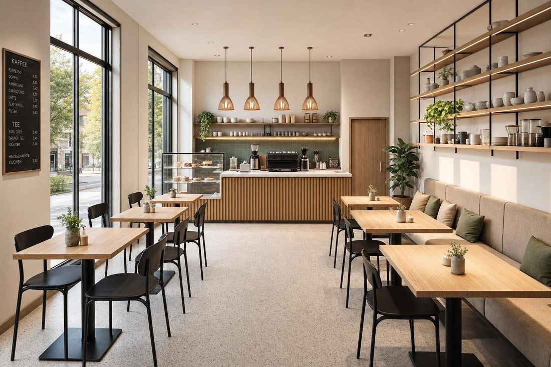 Café planen & neu gestalten: 10 kosteneffiziente Tipps