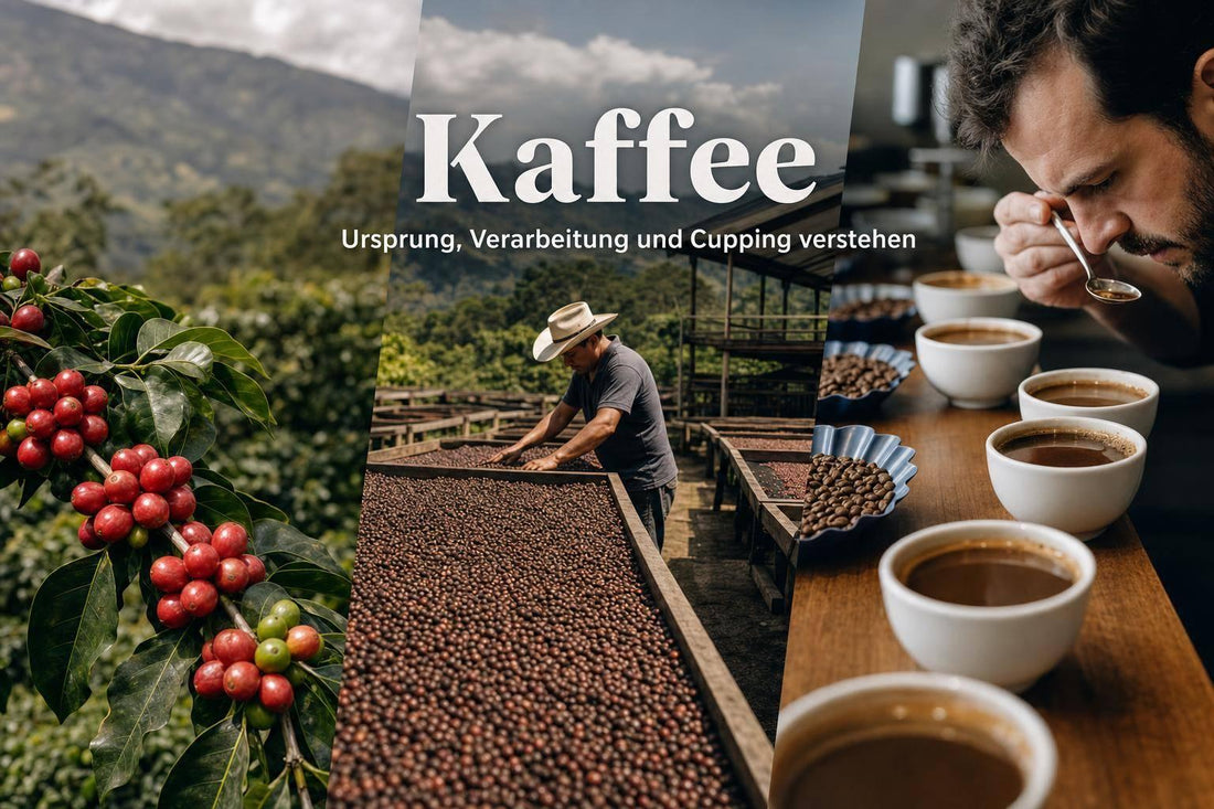 Kaffee Ursprung, Verarbeitung und Cupping verstehen