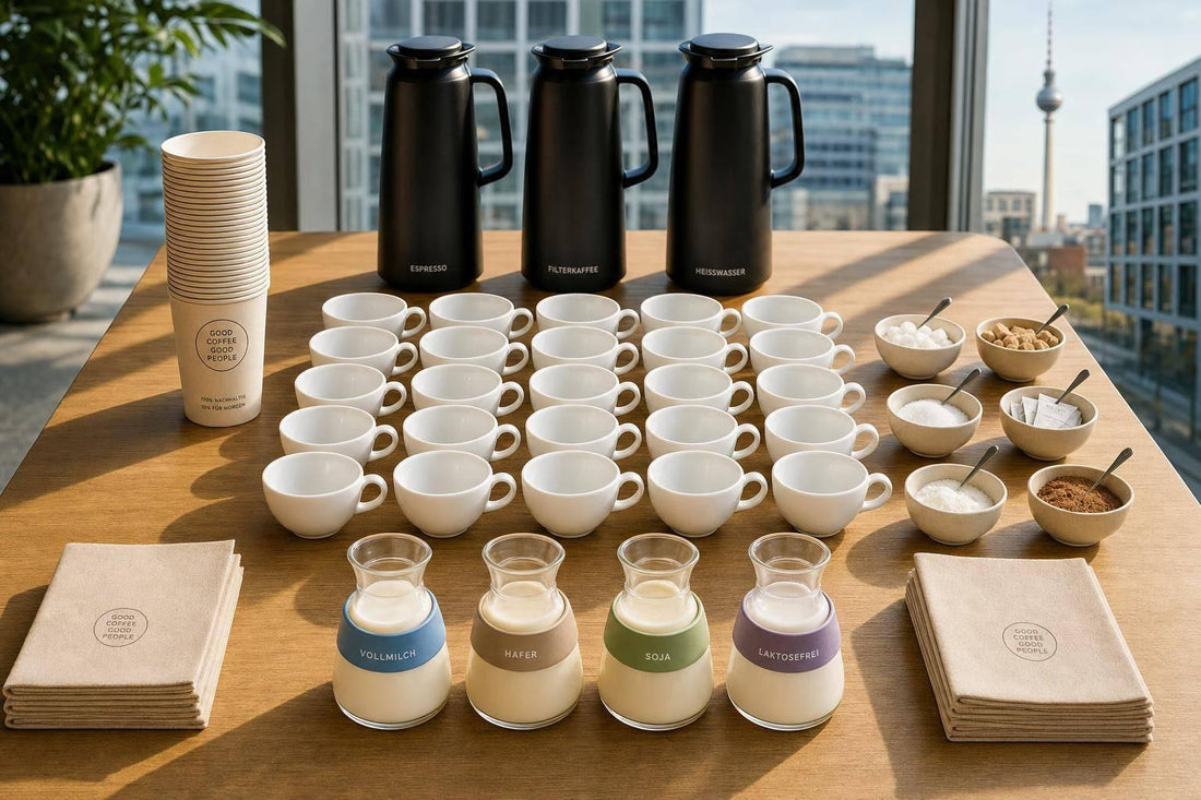 Coffee Catering Büro Berlin: Menu richtig planen