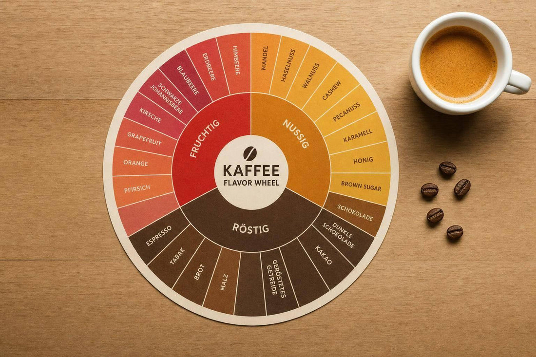 Kaffee Flavor Wheel