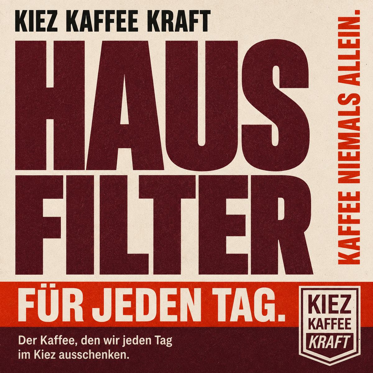 KRAFT Hausfilter – Filterkaffee 500 g