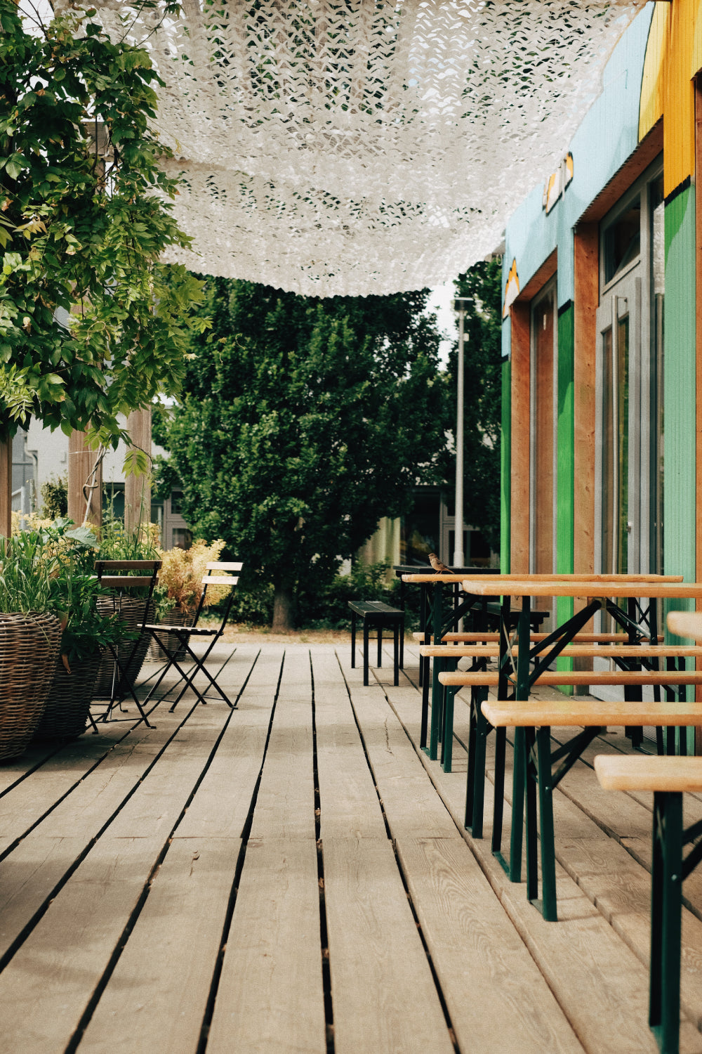 kiez kaffee kraft pankow aussenansicht terrasse breite strasse berlin