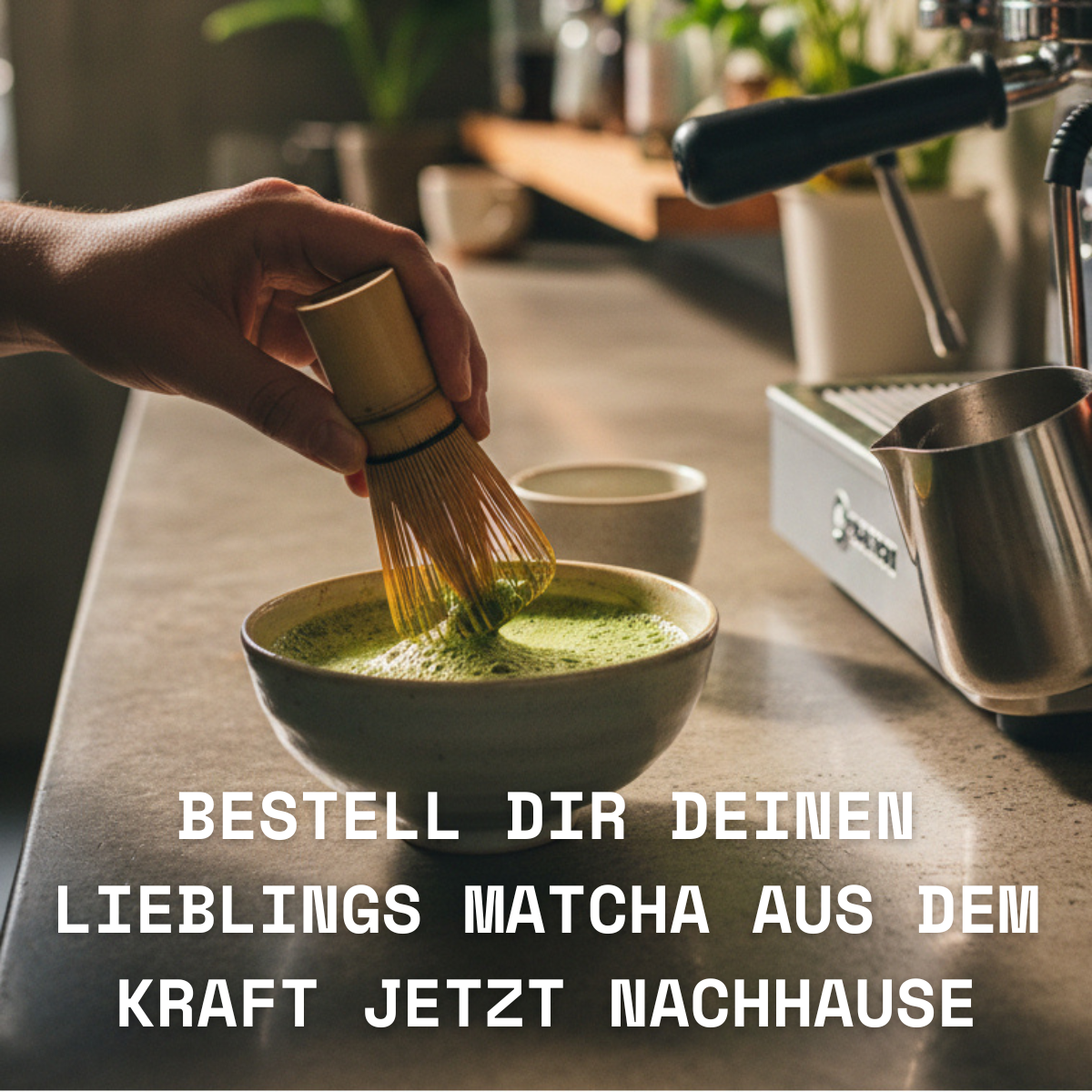 amika matcha kiez kaffee kraft zubereitung whisk