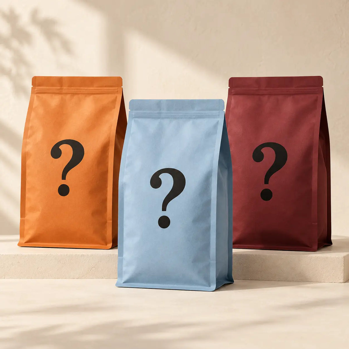 Drei Überraschungs-Filterkaffees im KRAFT Filter Roulette